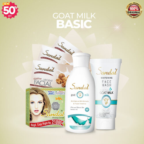 goat milk basic Sandal Goat Milk Basic Bundle