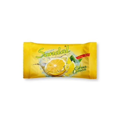 01 Sandal Fruity Soap in Citrus Lemon