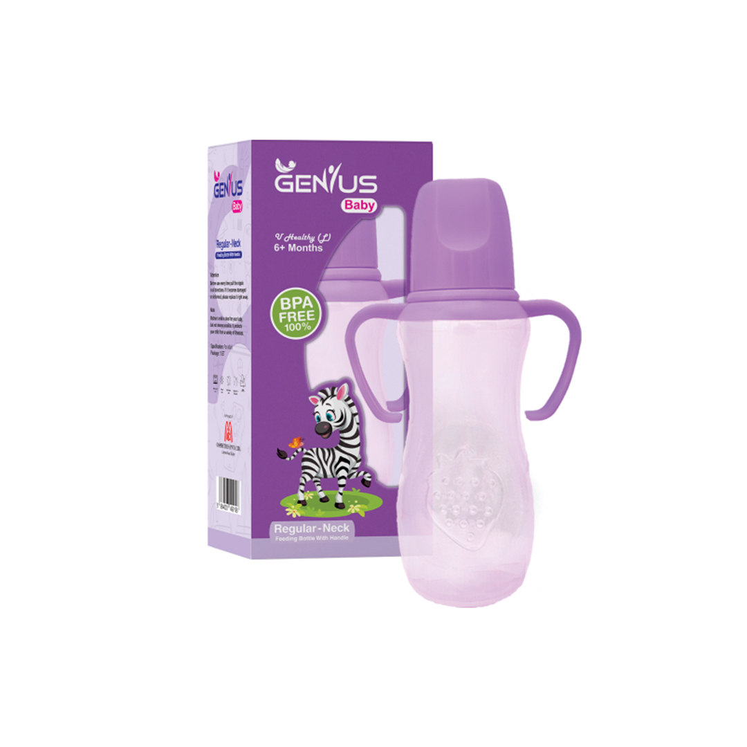 TP1 Feeding Bottle-Transparent (Purple)